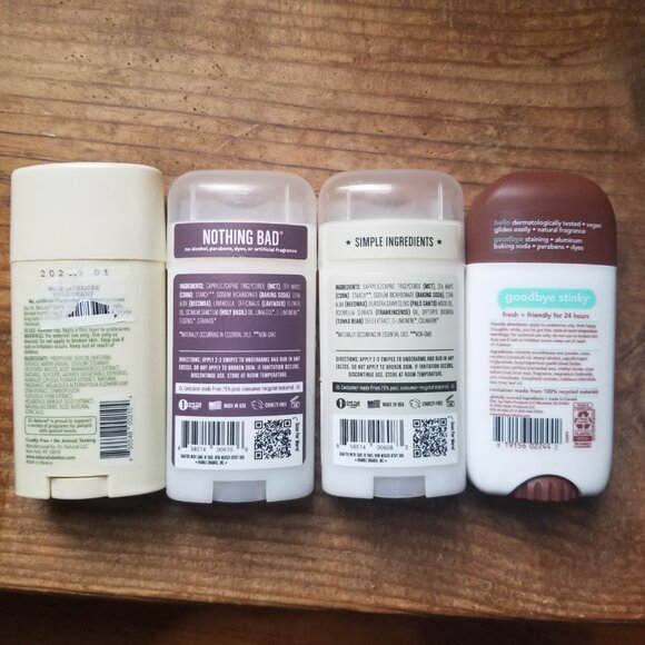 Natural Deodorants NEW, Lot of 4 Humble Hello Antiperspirant - Picture 6 of 6